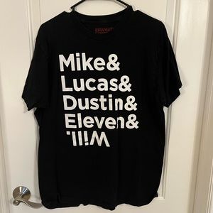 stranger things t-shirt